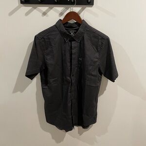 Hurley Charcoal Button Down Shirt